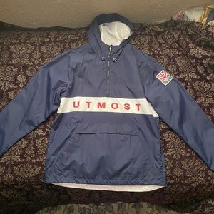 UTMOST RAIN JACKET WINDBREAKER SIZE M